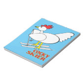 Cocky Skier Notitieblok (Gedraaid)