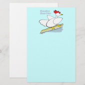 Cocky Surfer Briefpapier (Voorkant / Achterkant)