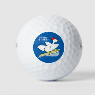 Cocky Surfer Golfballen