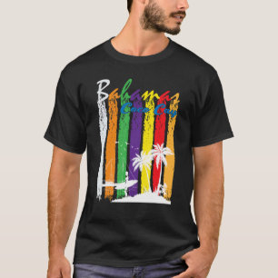 Coco Cay Bahamas Vacation Sunset Palm Souv T-shirt