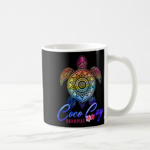 Coco cay tie dye zeeschildpad koffiemok