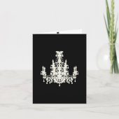 Coco Chandelier ~ Carte / Invitations (Devant)