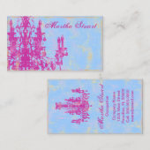 Coco Chandelier ~ CHANGE COLOR Visitekaartjes (Voorkant / Achterkant)