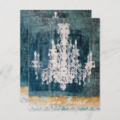 Coco Chandelier ~ Invitation (Devant / Derrière)