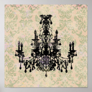 Coco Chandelier ~ Print / Poster