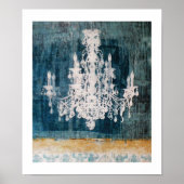 Coco Chandelier ~ Print / Poster (Voorkant)