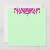 Coco Chandelier ~ Uitnodiging (Achterkant)