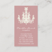 Coco Chandelier ~ Visitekaartje (Achterkant)