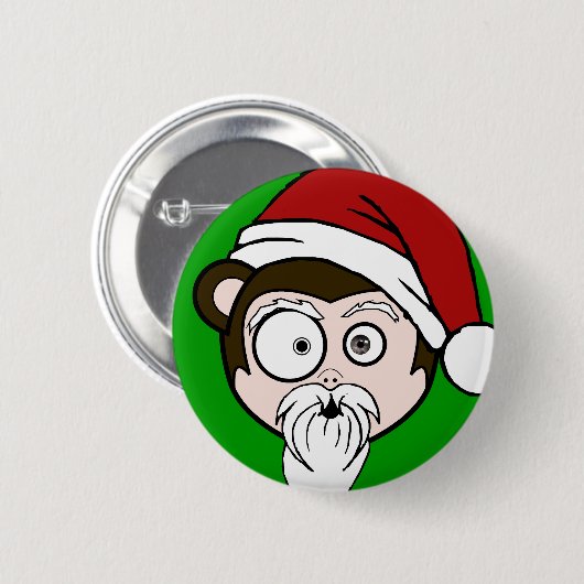 coco-clausule ronde button 5,7 cm (Voorkant /achterkant)