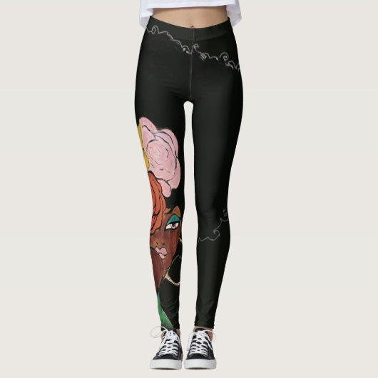 Coco Couture Black Leggings (Voorkant)