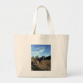 Coco- en crèmebruin paard grote tote bag (Voorkant)