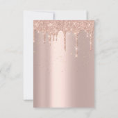 Coco Event Drips Rose Eyelash Confetti Makeup Kaart (Achterkant)