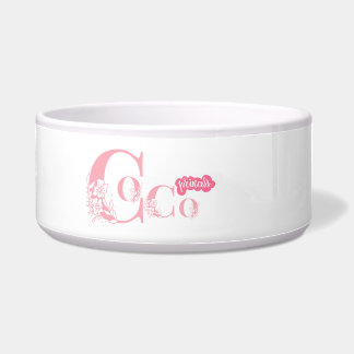 Coco - honden en katten gepersonaliseerde kom