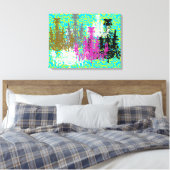 Coco kroonluchters ~ omwikkeld canvas .75" dik (Insitu (Slaapkamer))