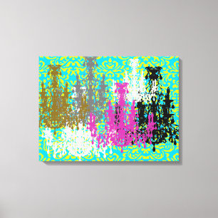 Coco kroonluchters ~ omwikkeld canvas .75" dik