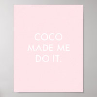Coco liet me het Roos doen