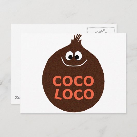 COCO LOCO BRIEFKAART (Voorkant / Achterkant)
