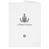 Coco-luchters - monogram met witte envelop / (Achterkant)