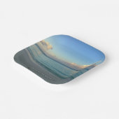 Coco Plum Beach Exuma Bahamas Papieren Bordje (Gebogen)