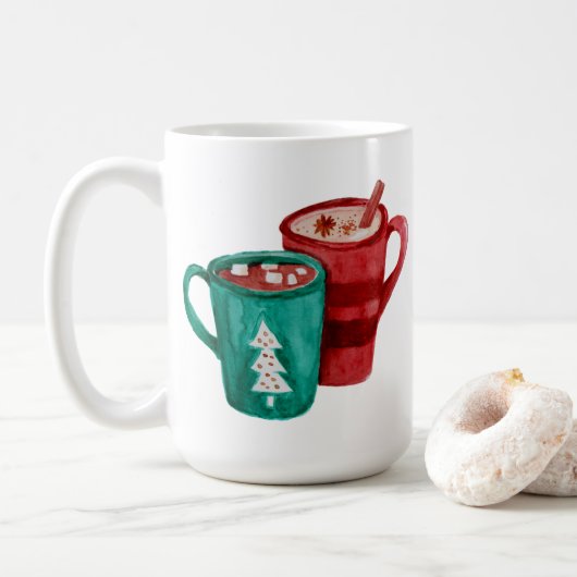 Coco voor twee mok koffie (Met donut)