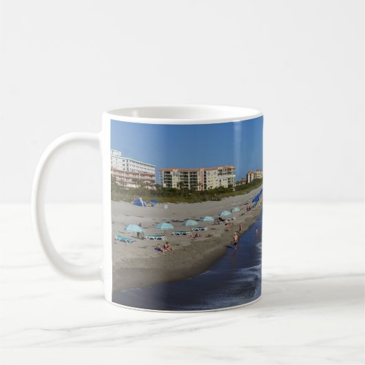 Cocoa Beach Côté Café Mug (Gauche)