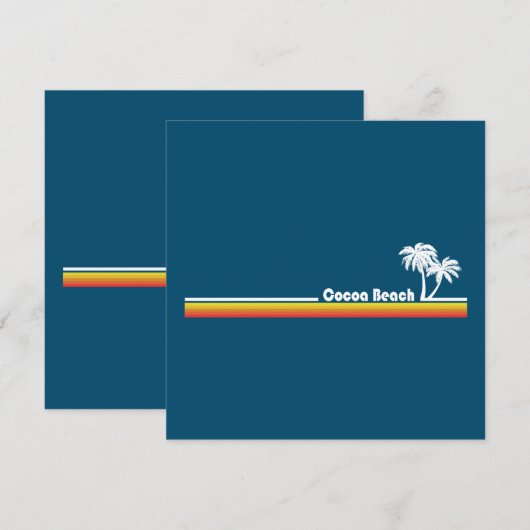Cocoa Beach Florida (Voorkant / Achterkant)