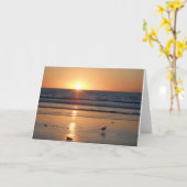 Cocoa Beach, Florida Blank Notitiekaart (Gele Bloem)