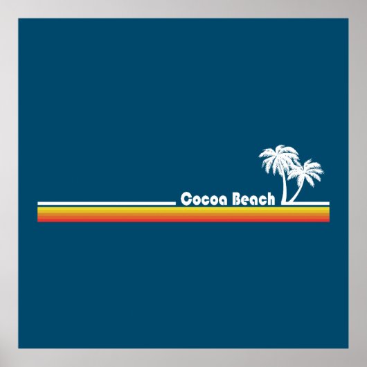 Cocoa Beach Florida Poster (Voorkant)