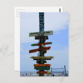 Cocoa Beach Landmark Briefkaart (Voorkant / Achterkant)