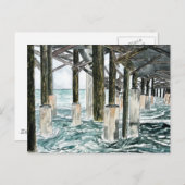 Cocoa Beach Pier Briefkaart (Voorkant / Achterkant)