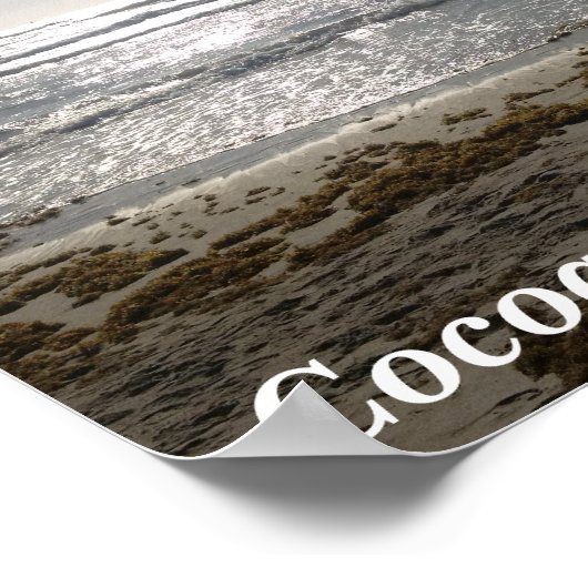 Cocoa Beach. Poster Florida (Coin)