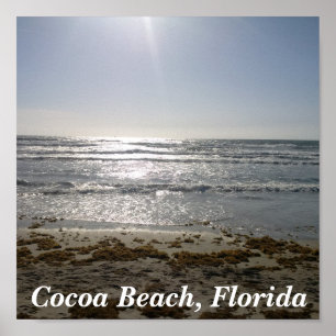 Cocoa Beach. Poster Florida