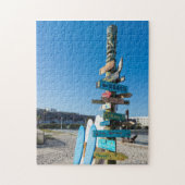 Cocoa Beach Tiki Totem Legpuzzel (Verticaal)