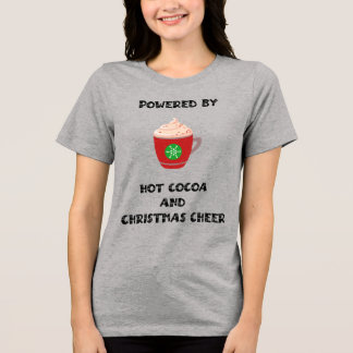 Cocoa & Christmas Tri-Blend Shirt