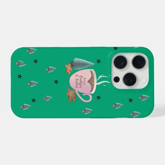 Cocoa, Cookies & Calm – Pastel Christmas CoT-Shirt (Verso Horizontal)