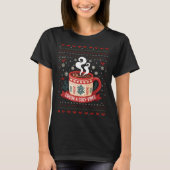 Cocoa Cozy Vibes Hot Chocolate Herfst T-shirt (Voorkant)