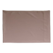 Cocoa Cream Brown Ombre Kussensloop (Achterkant-Rechts)