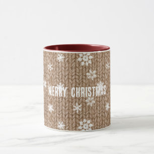 Cocoa Cream Sneeuwvlokken Kerst Mok