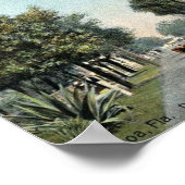 Cocoa FL, Florida, Delaroy Ave, c1910  Poster (Hoek)