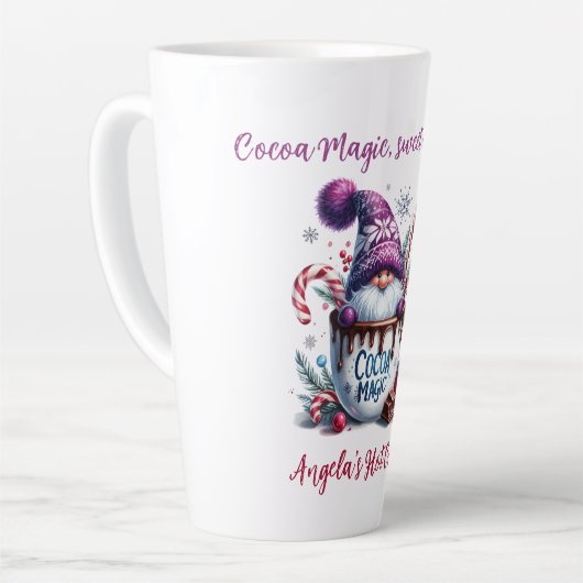 Cocoa Magic Gnome Latte Mok (Linkerhoek)