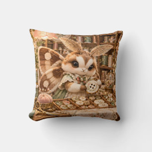 Cocoa Moth Vintage Naaiatelier Kussen