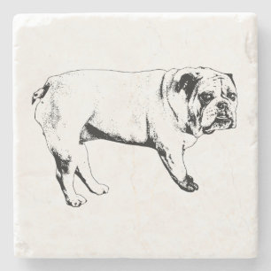 Cocoa Night Bulldog Onderzetters