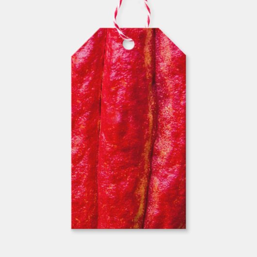 cocoa peul rood cadeaulabel (Voorkant)