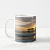 Cocoa Pier 1er Sunrise 2017 Café Mug (Gauche)