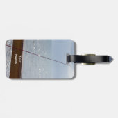 Cocoa Pier Gevist Bagagelabel (Achterkant horizontaal)