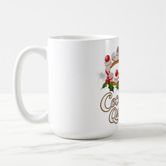 Cocoa Queen Funny Christmas Mug (Gauche)