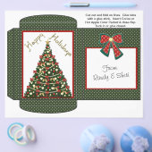 Cocoa, thee, ciderpakket winter kerstgunsten flyer (Enkel)