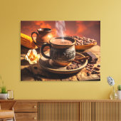 COCOA - WARME CHOCOLADE CANVAS AFDRUK (Insitu (Woonkamer))