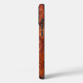 Cocobolo (hout) Afwerking iPhone 5 hoesje (Achterkant / Links)