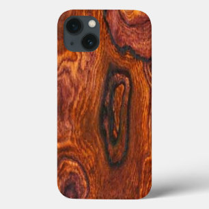 Cocobolo (hout) Fase Ipad finish iPhone 13 Hoesje